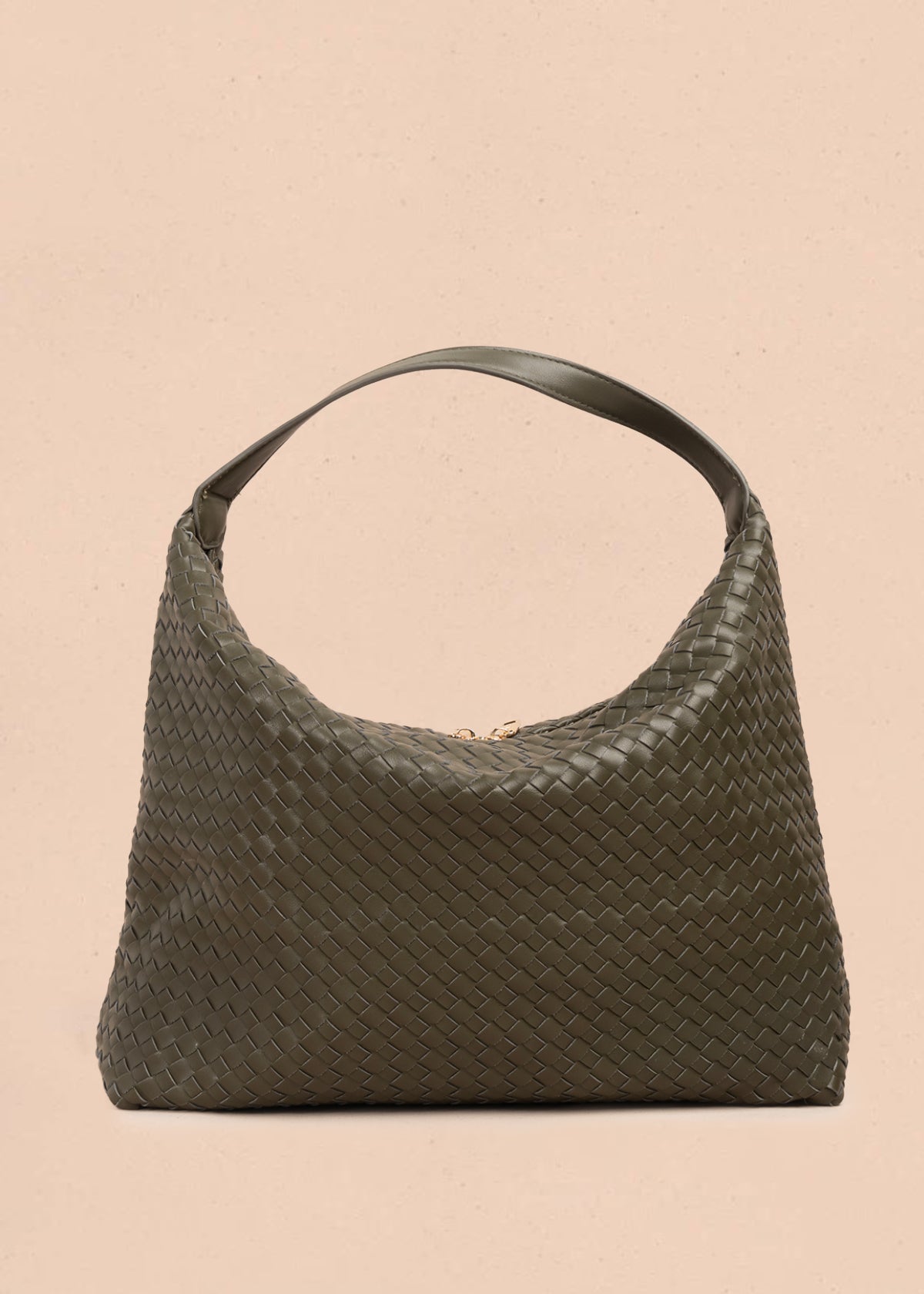 Bolso tipo shopping color verde 106974