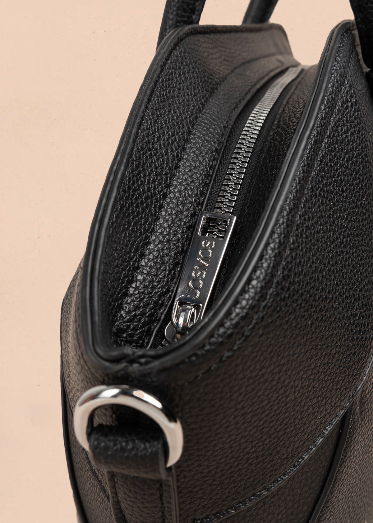 Bolso shopping color negro 106976