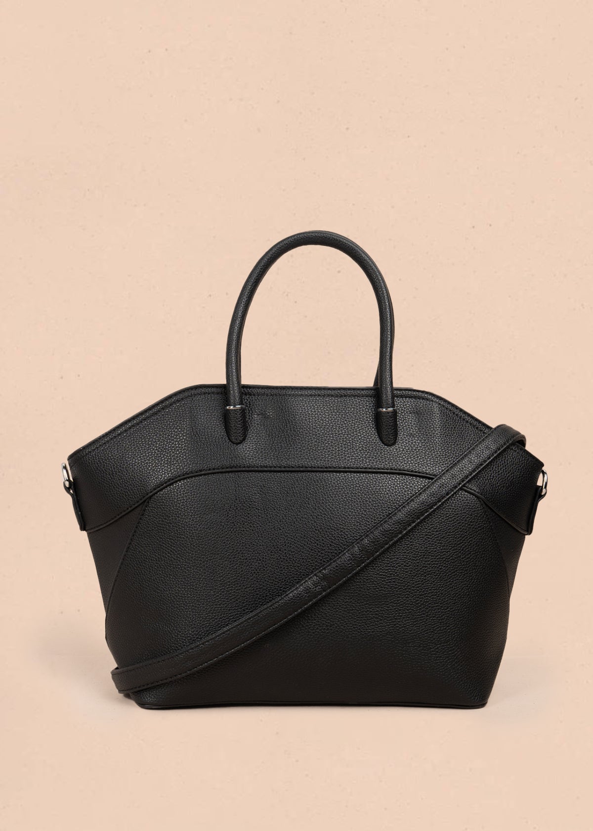 Bolso shopping color negro 106976