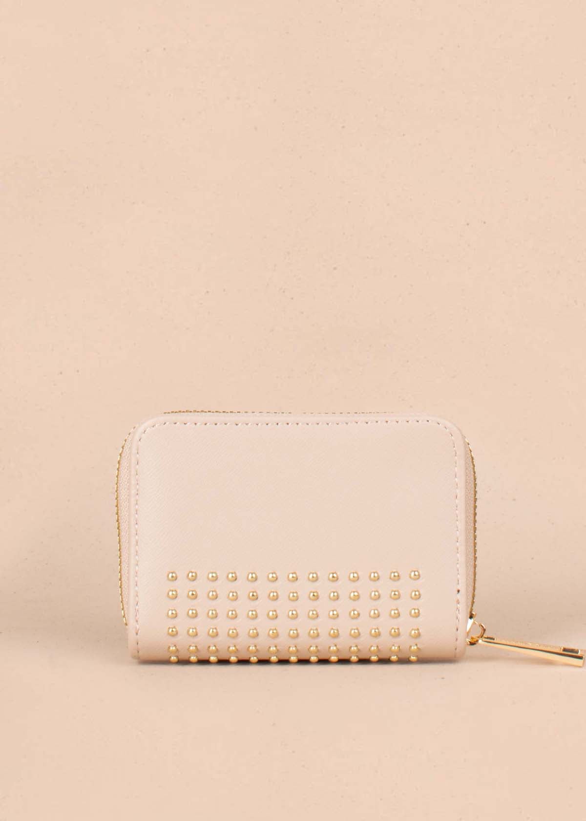 Porta documentos color beige con taches 104664