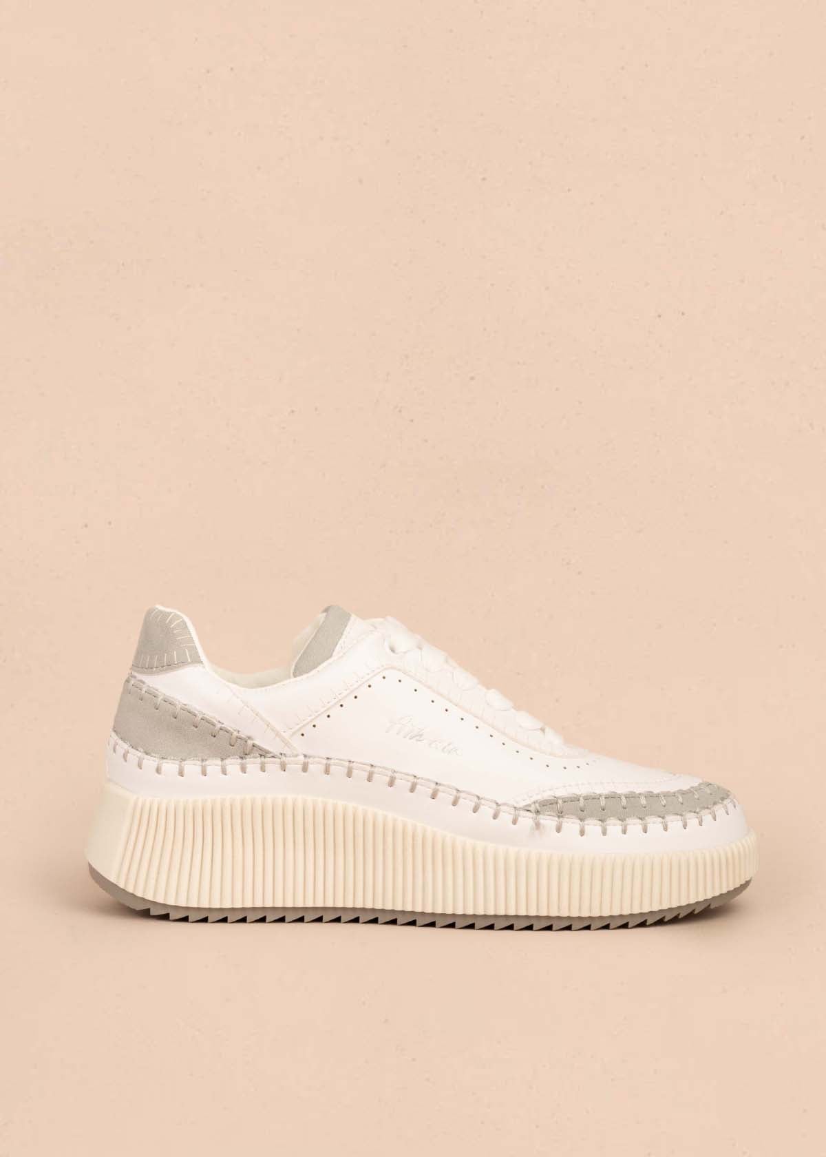 Tenis casuales color blanco 104734