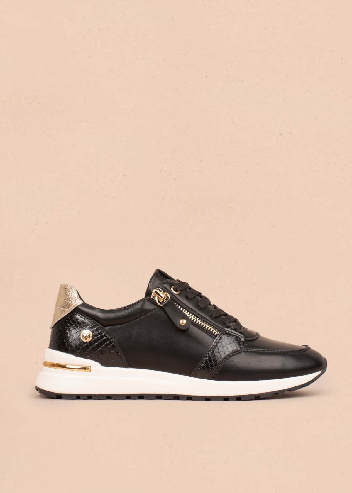 Tenis casuales color negro 105025