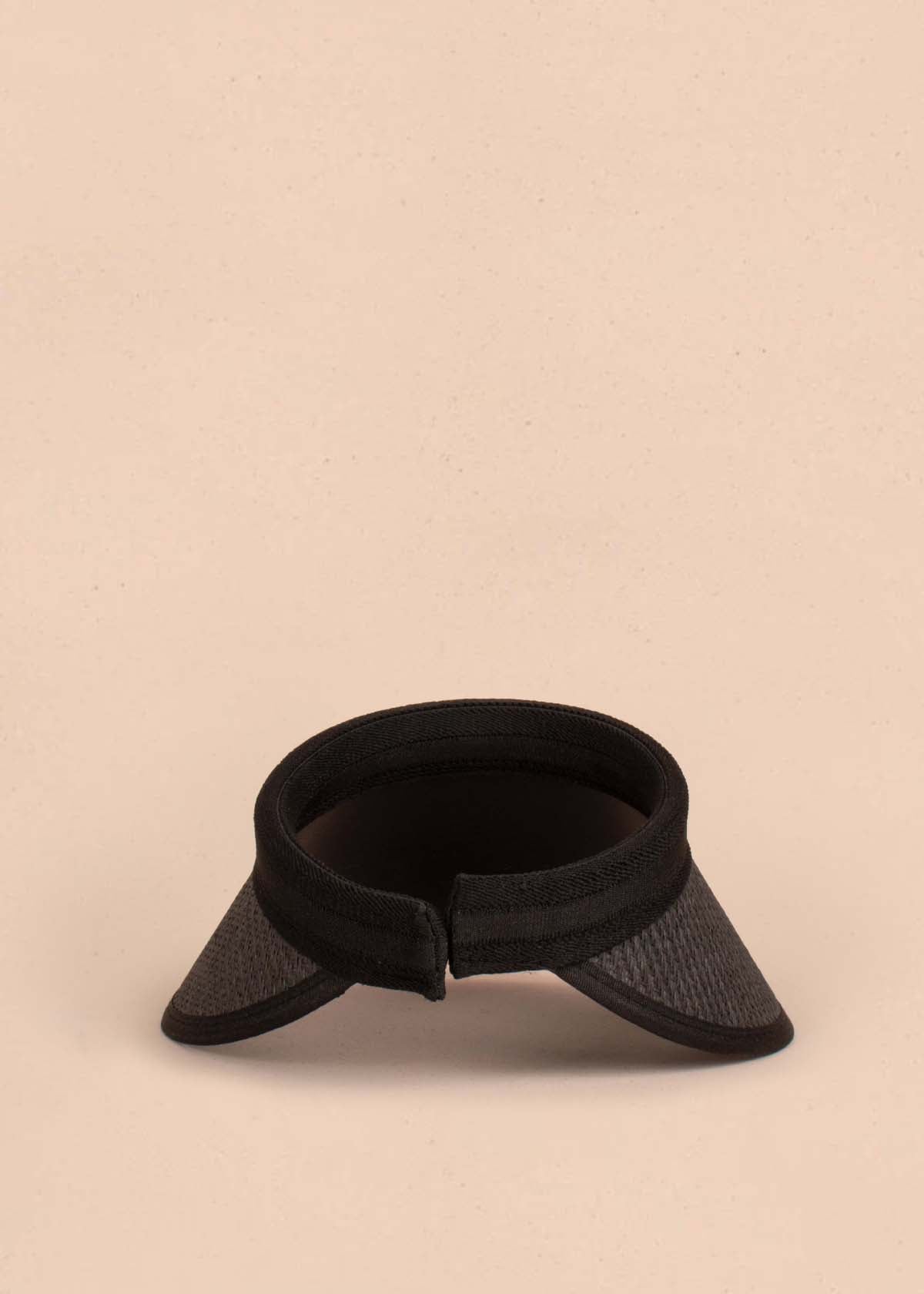 Visera en yute color negro 105233