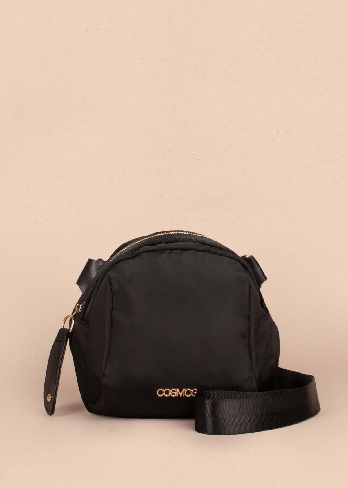 Bolso tipo bandolera color negro 105264