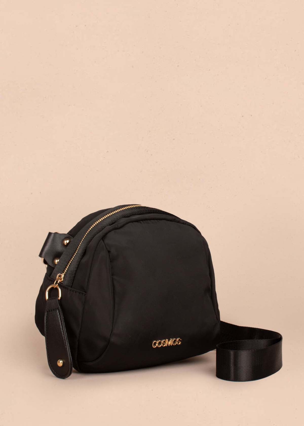 Bolso tipo bandolera color negro 105264