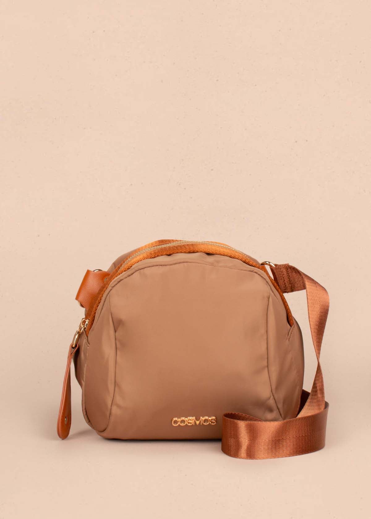 Bolso tipo bandolera color caqui 105264