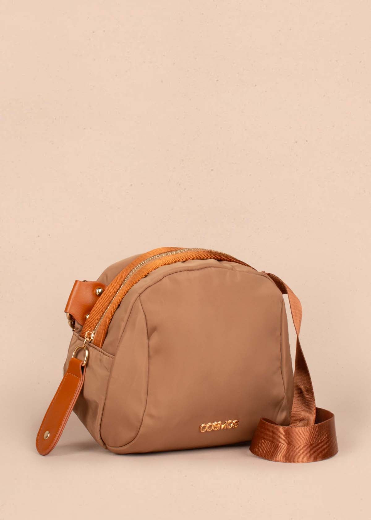 Bolso tipo bandolera color caqui 105264