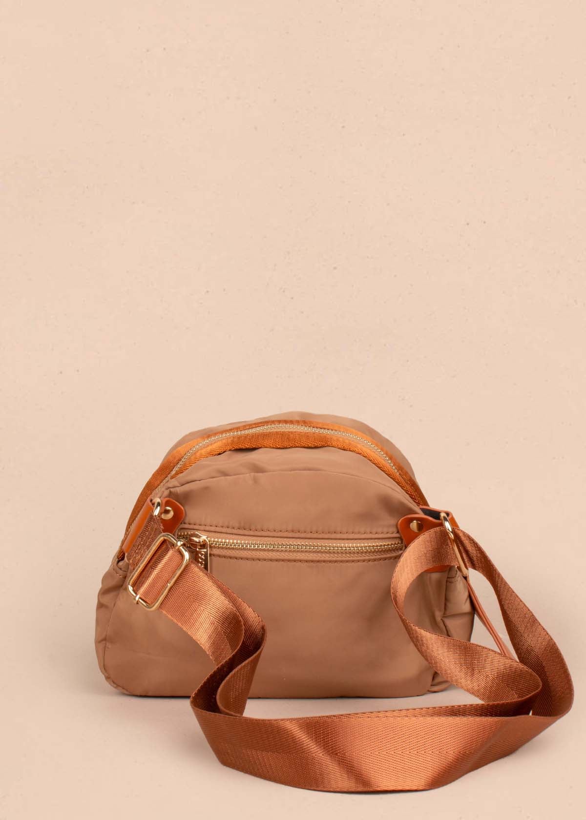 Bolso tipo bandolera color caqui 105264