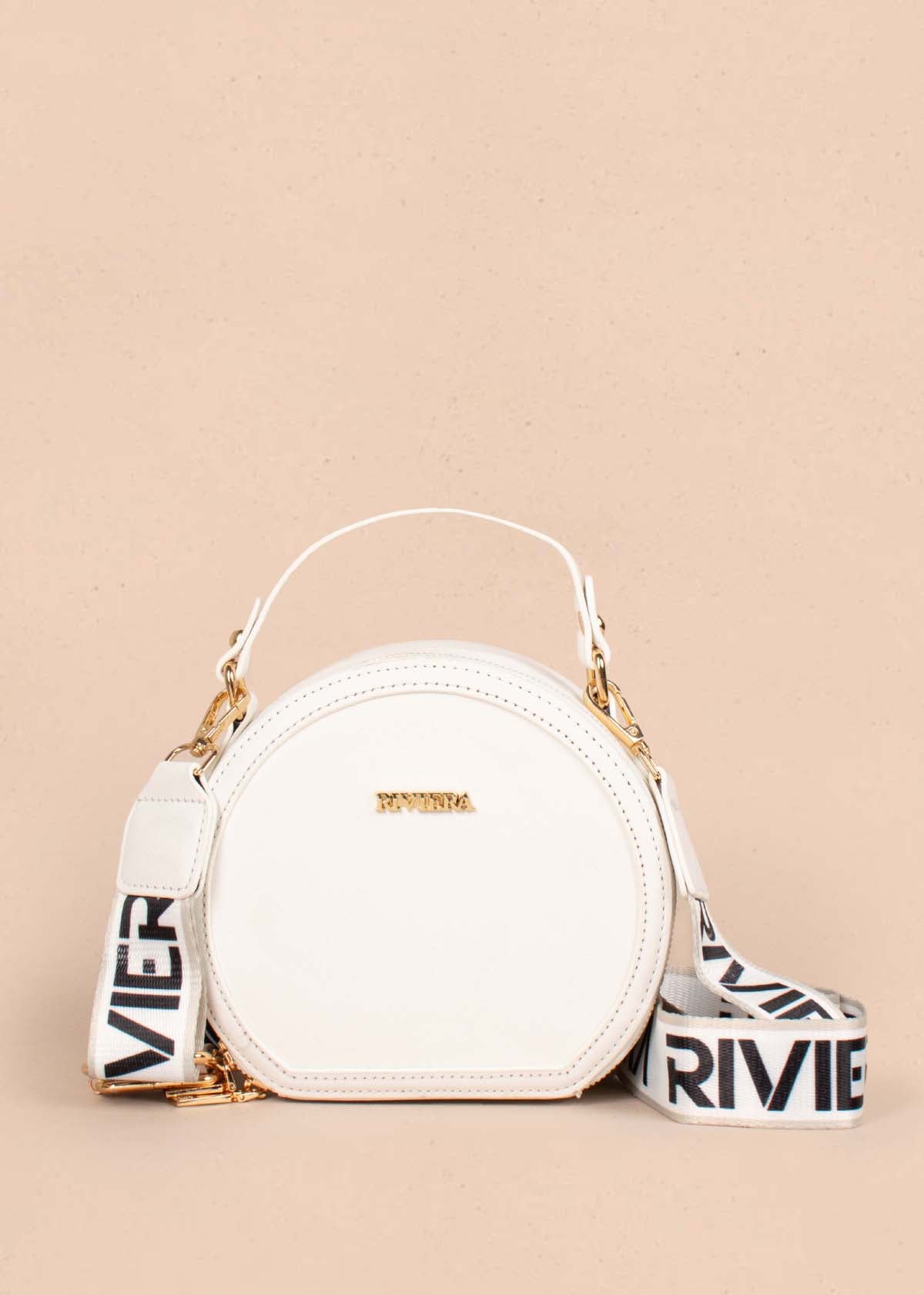 Bolso tipo bandolera color blanco 105293