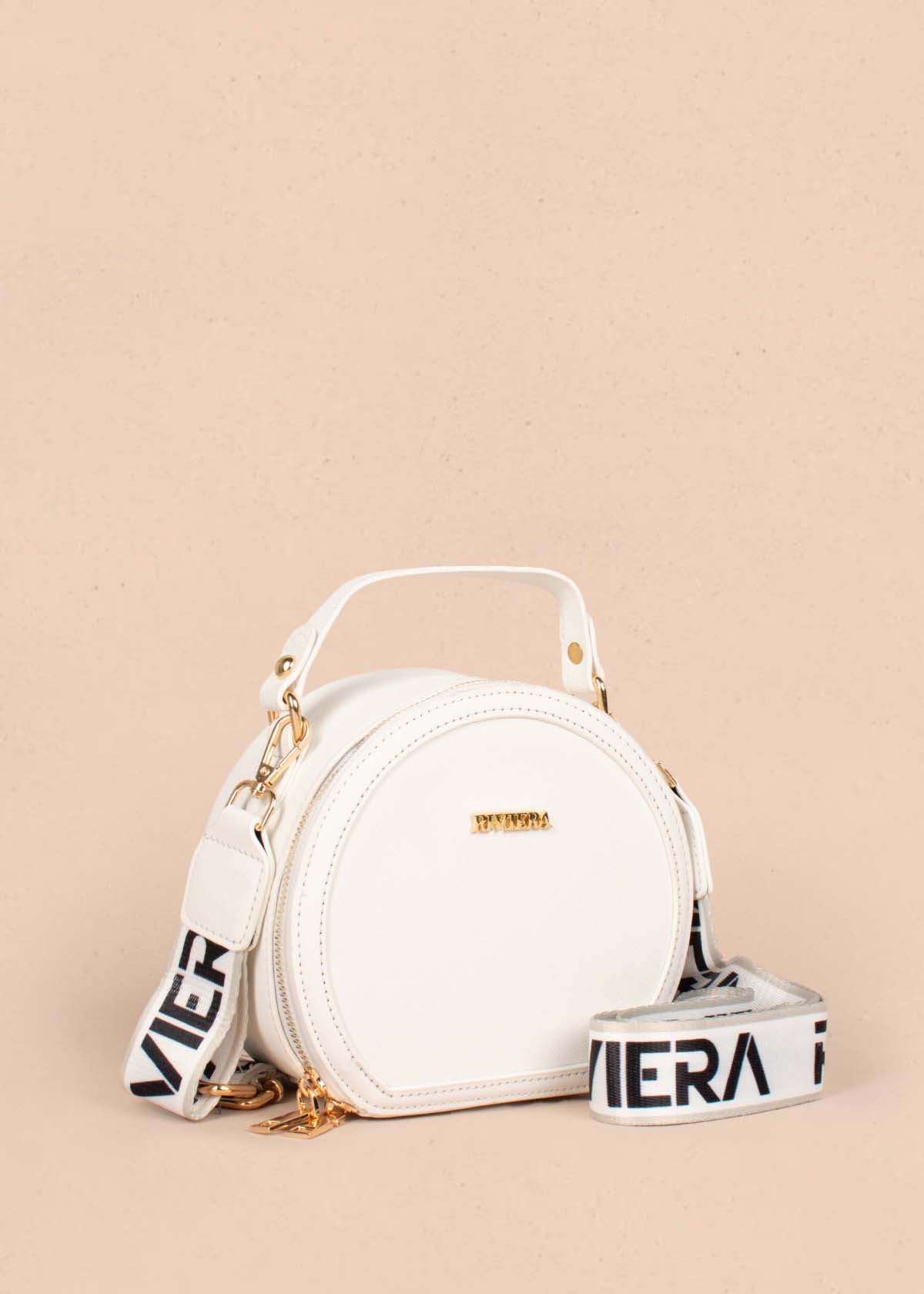 Bolso tipo bandolera color blanco 105293