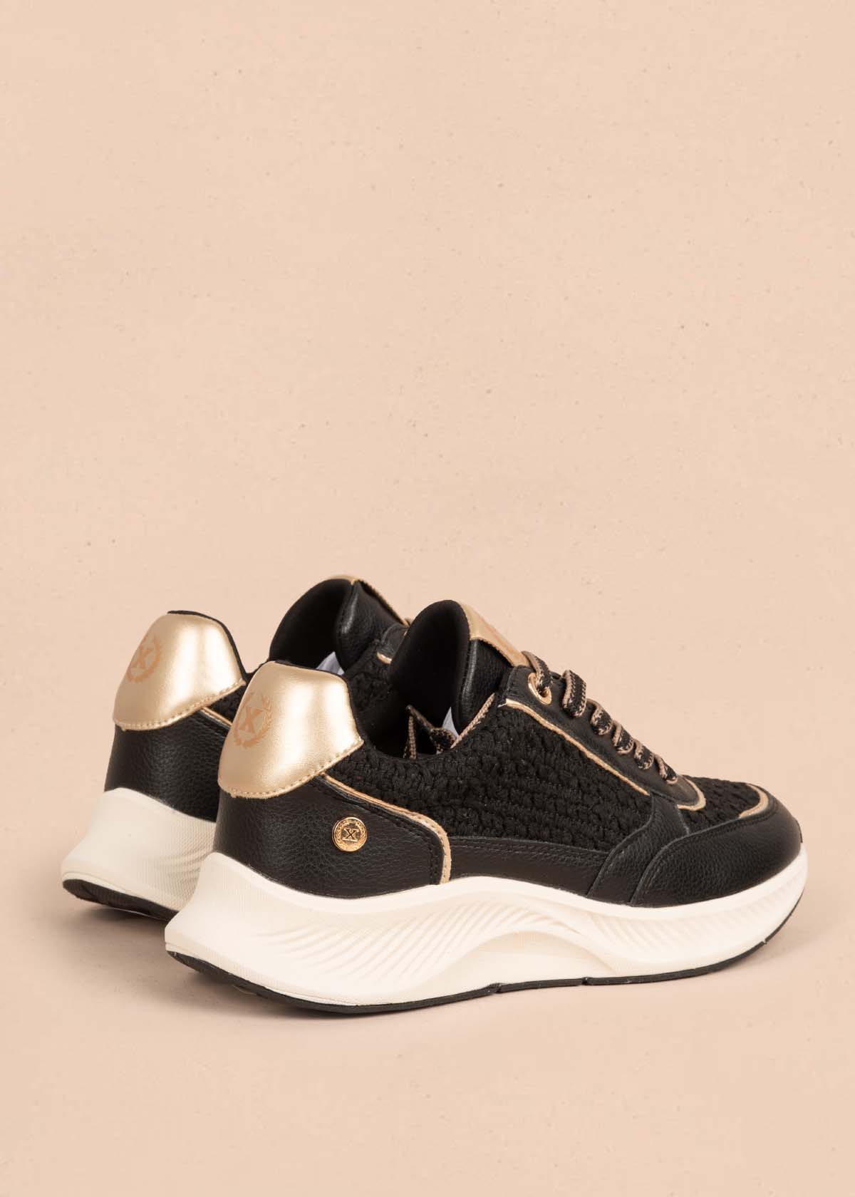 Tenis casuales color negro 105356