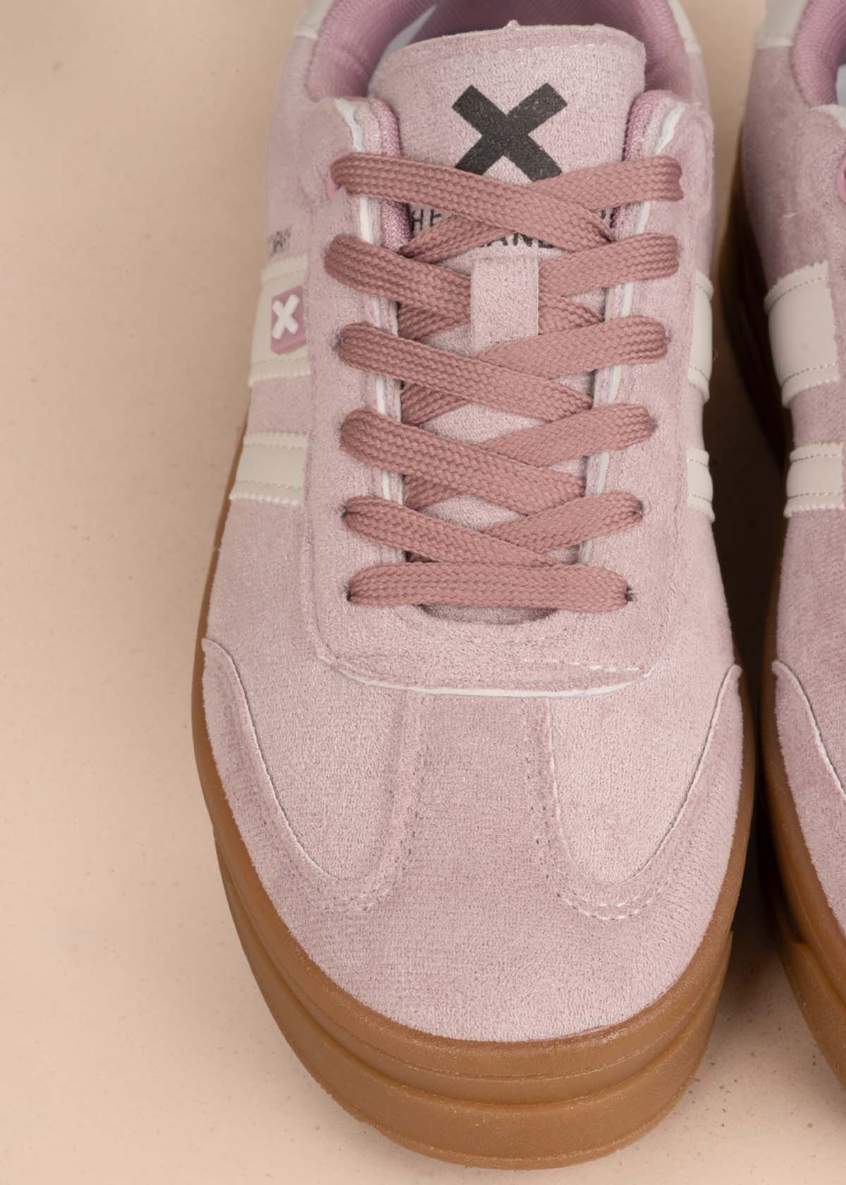 Tenis casuales color rosa 105359