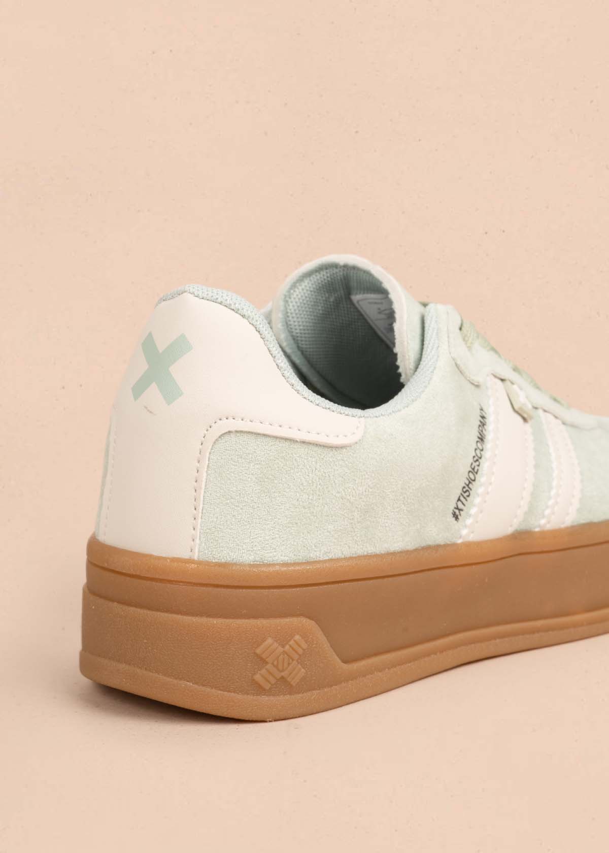Tenis casuales color verde 105359