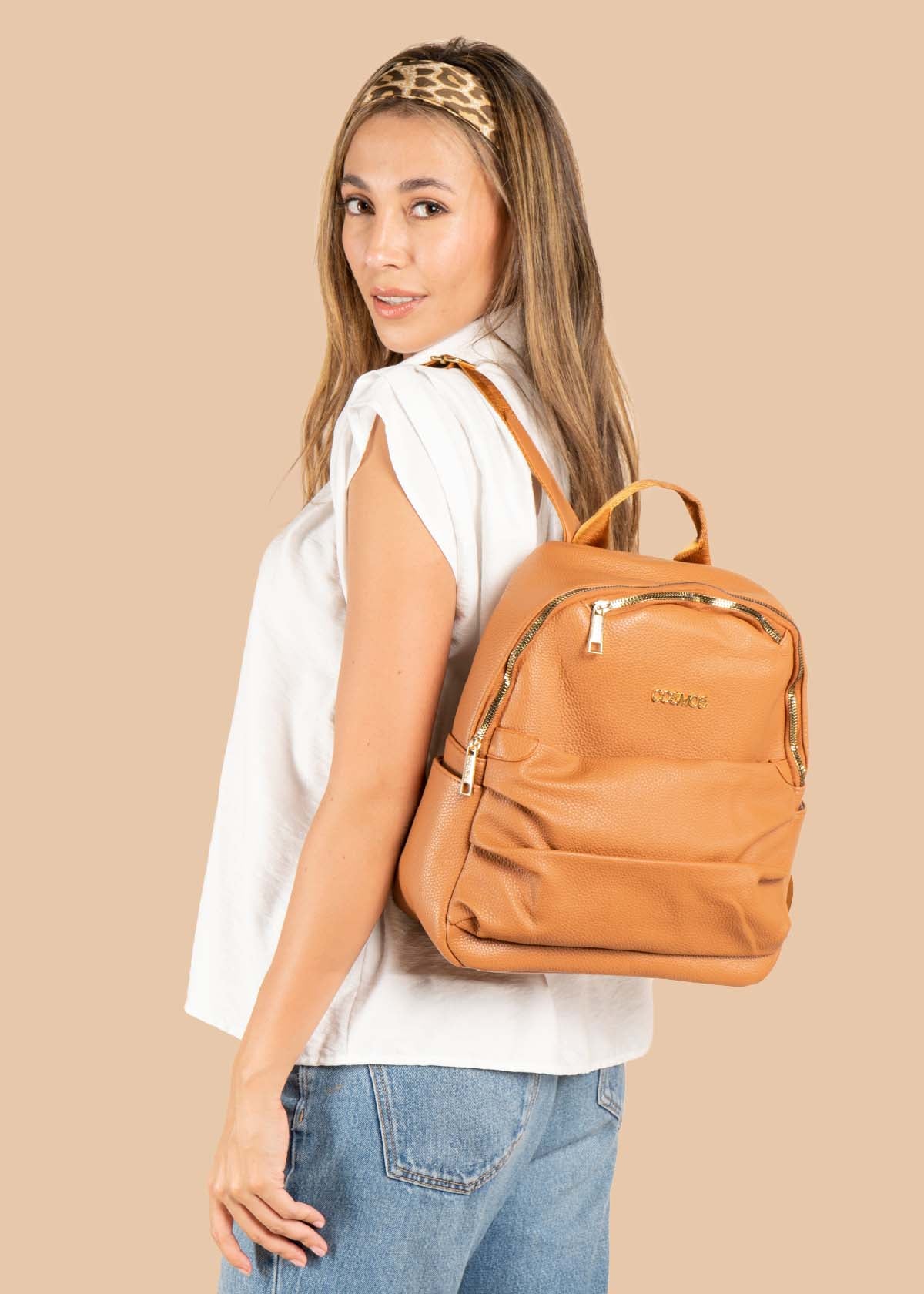 Blusa color blanco con cuello solapa 105538