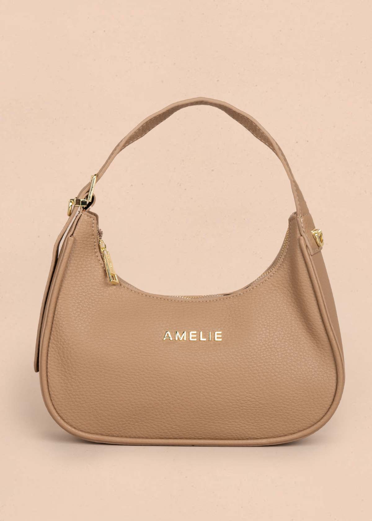 Bolso tipo cartera color caqui 105773