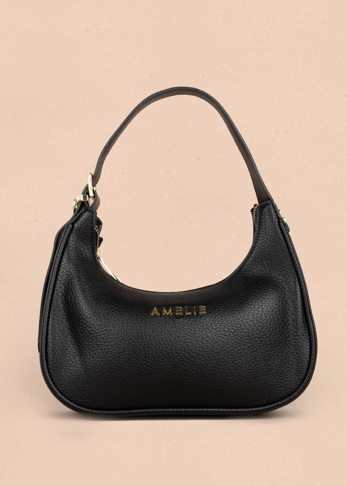 Bolso tipo cartera color negro 105773