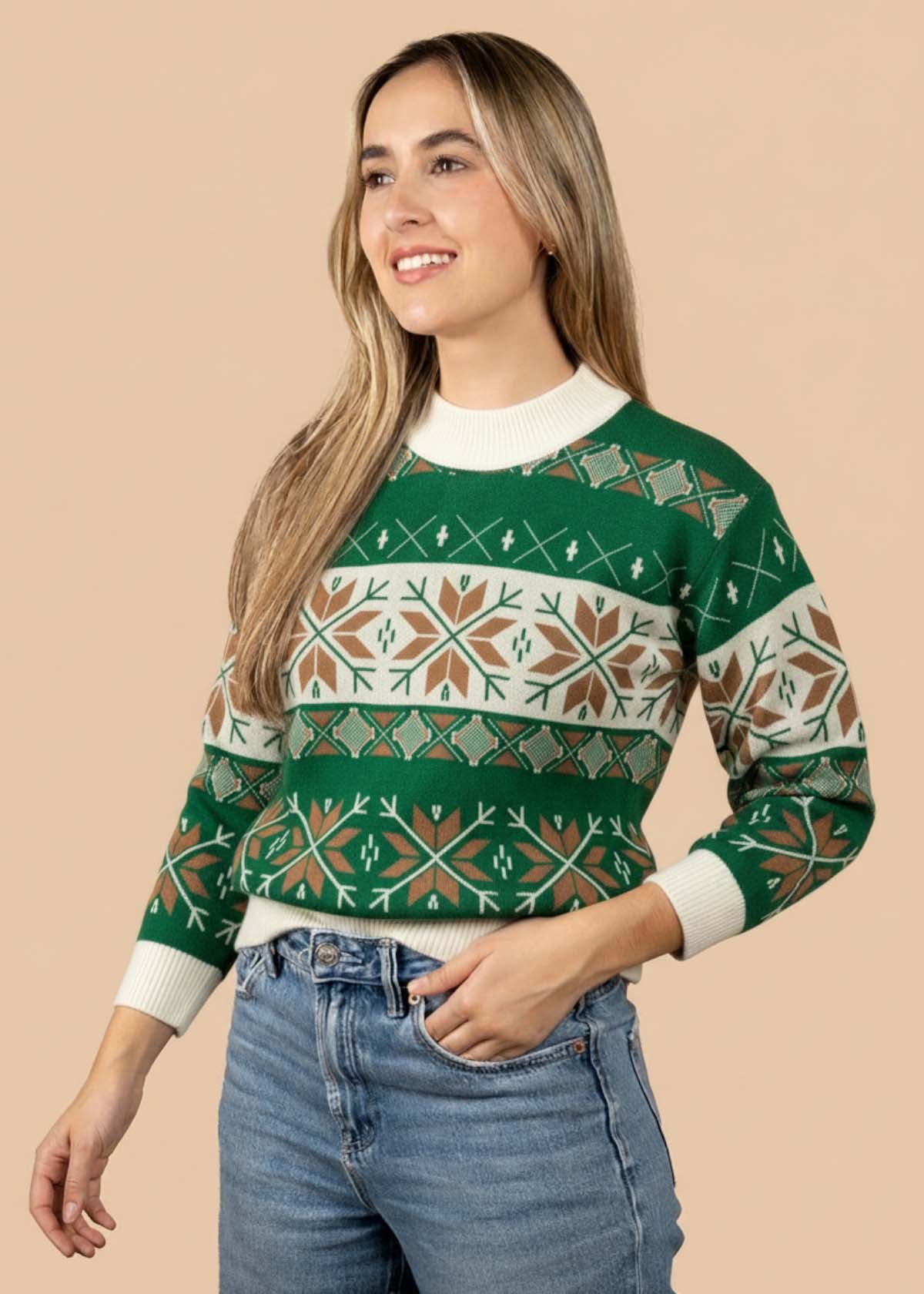 Saco navideño color verde 106173