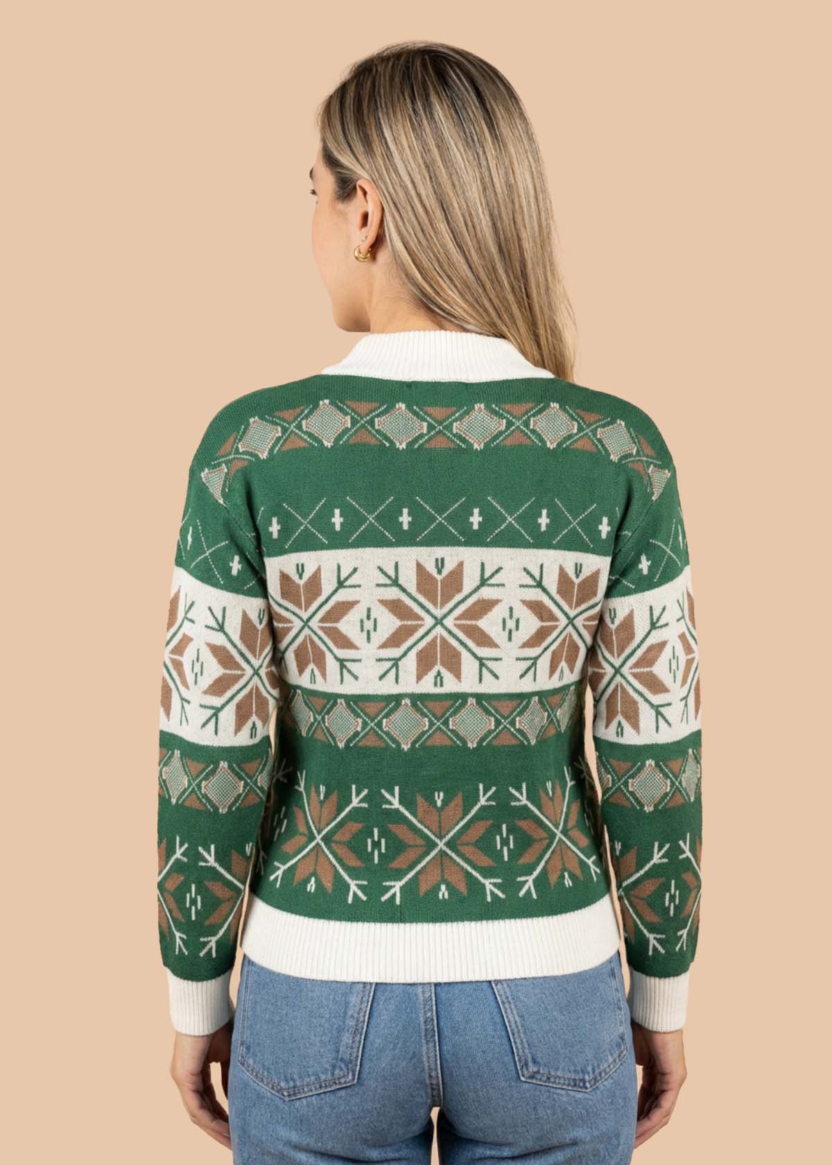 Saco navideño color verde 106173