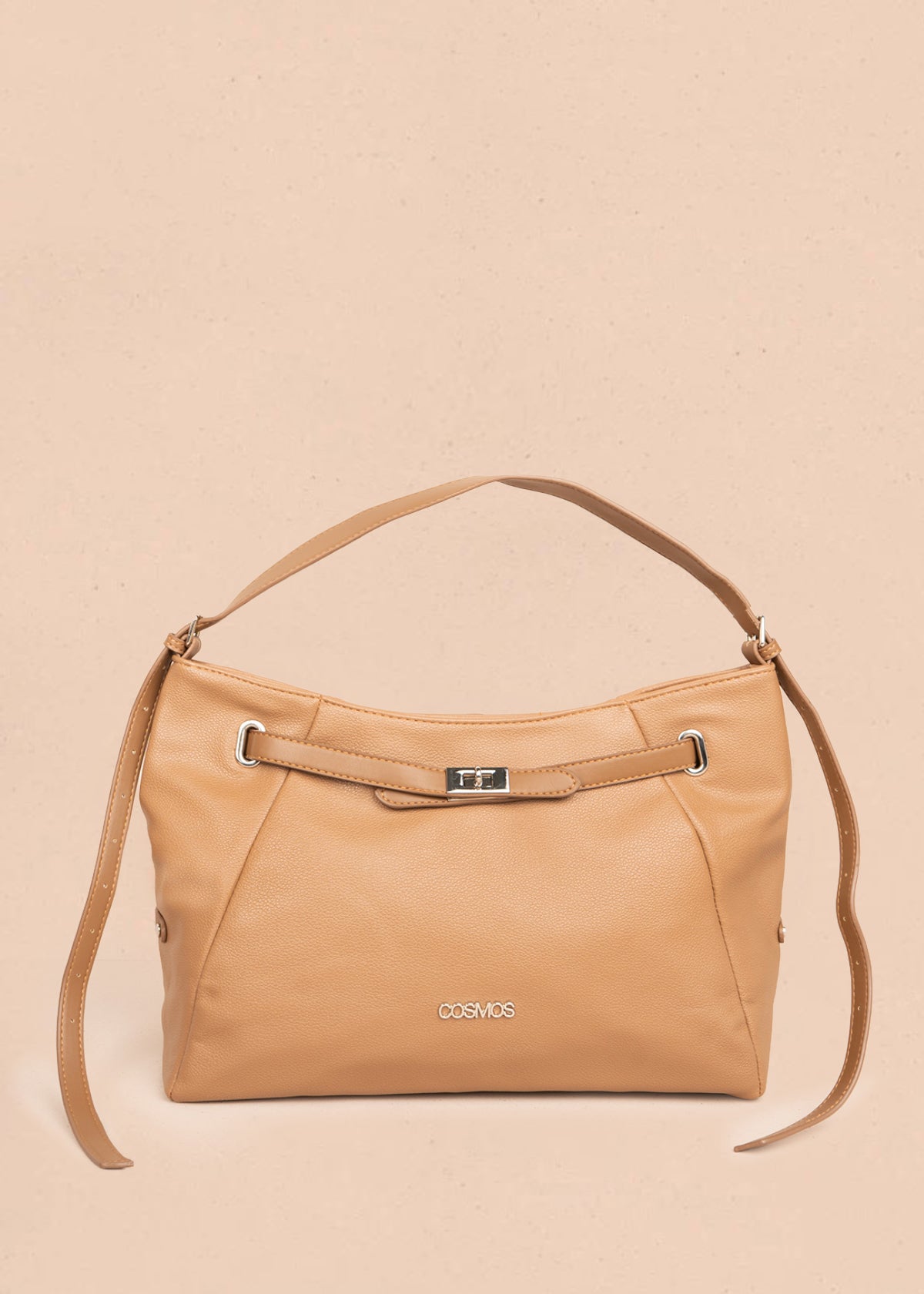 BOLSO EN SINTETICO COSMOS MIEL 106182