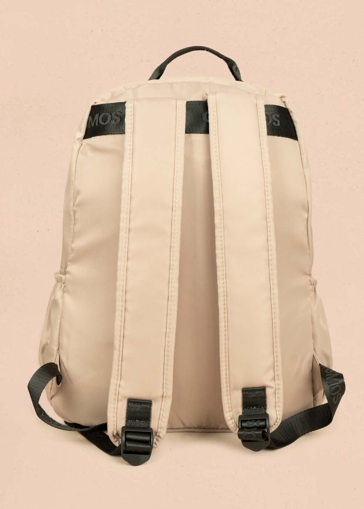 Morral color beige con bolsillos delanteros 106296