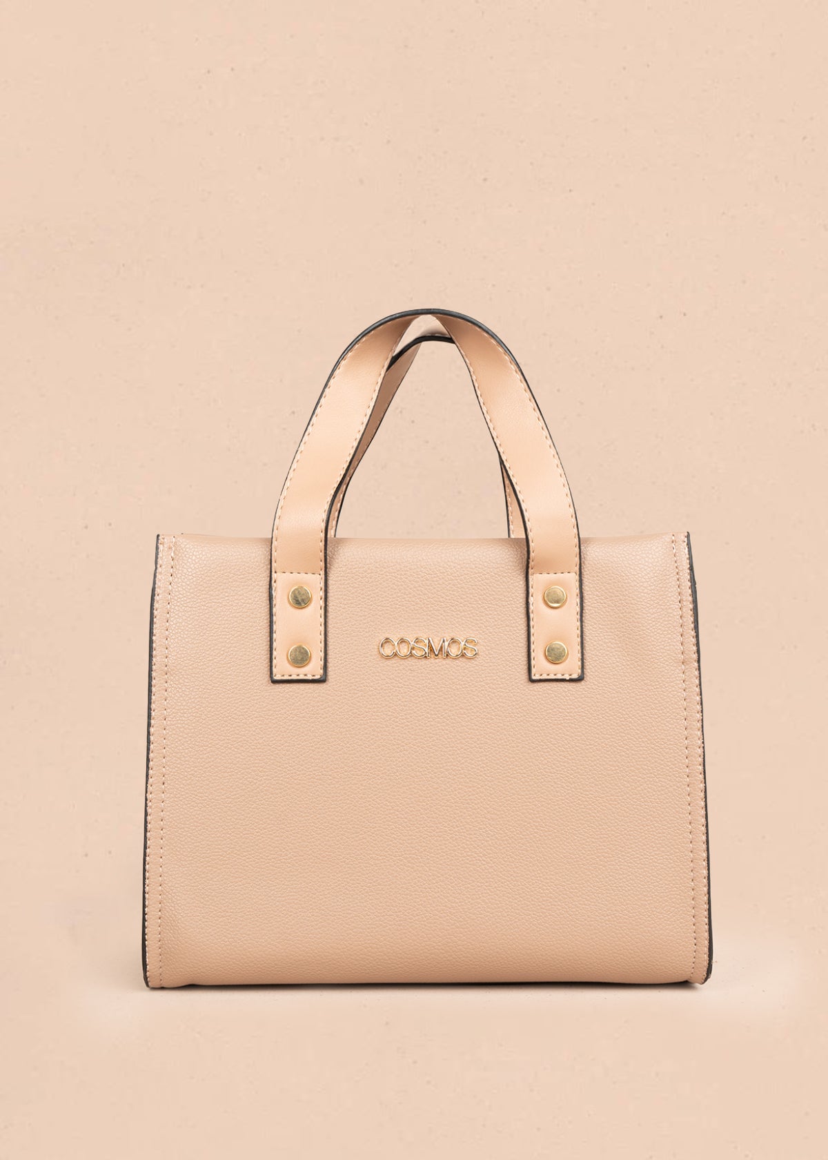 Bolso tipo cartera color moca 106323