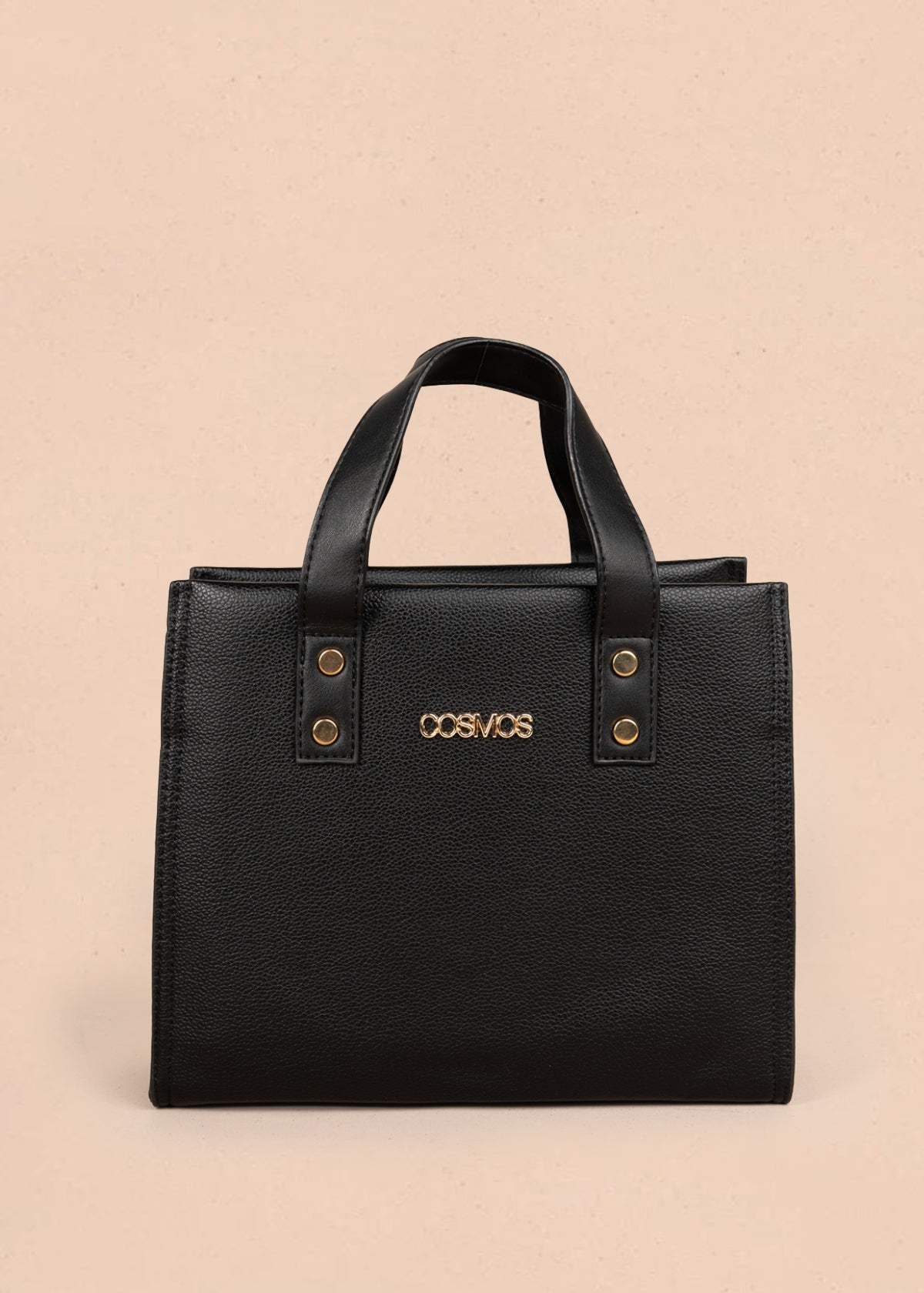 Bolso tipo cartera color negro 106323