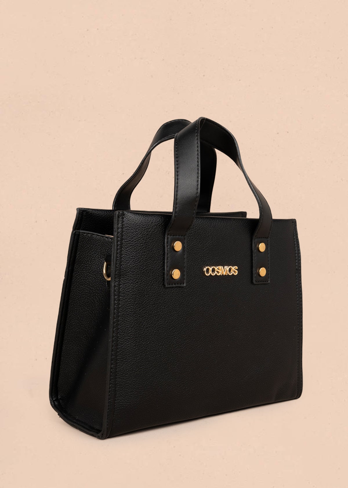 Bolso tipo cartera color negro 106323