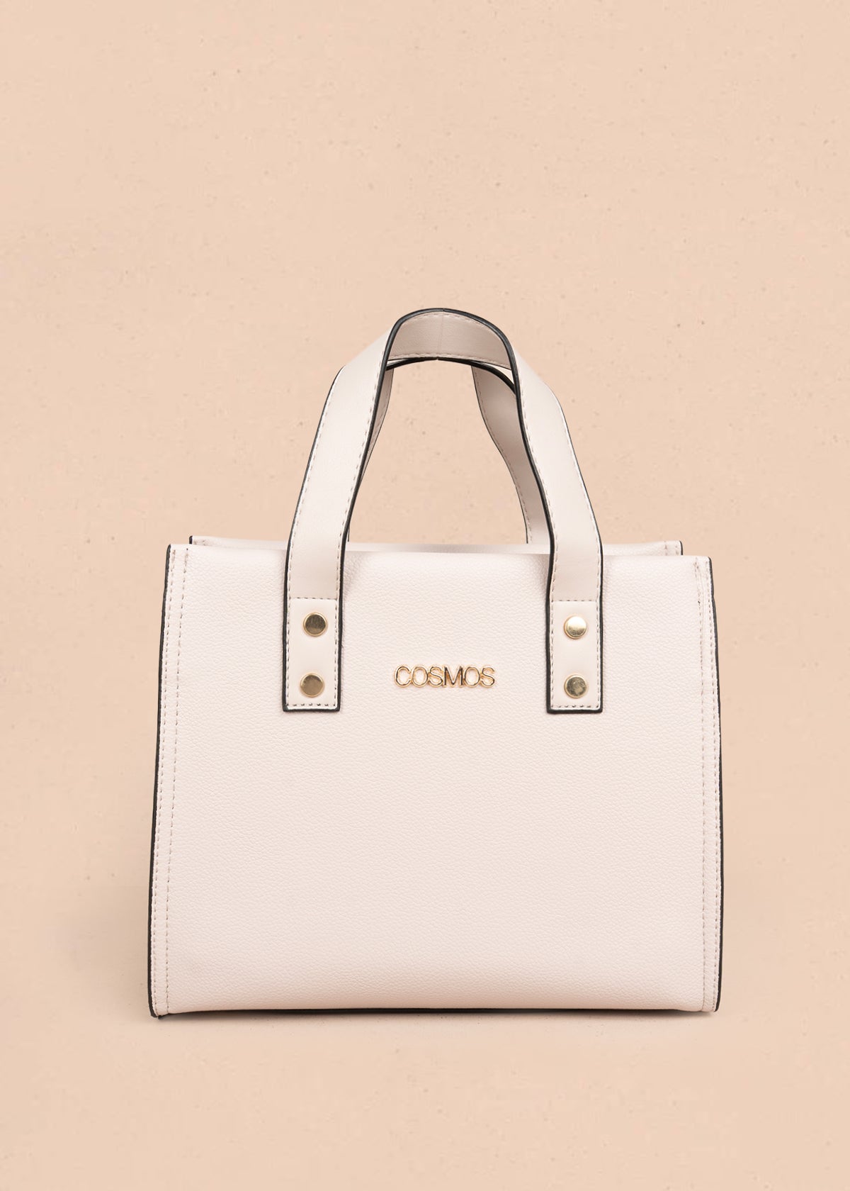 Bolso tipo cartera color nude 106323
