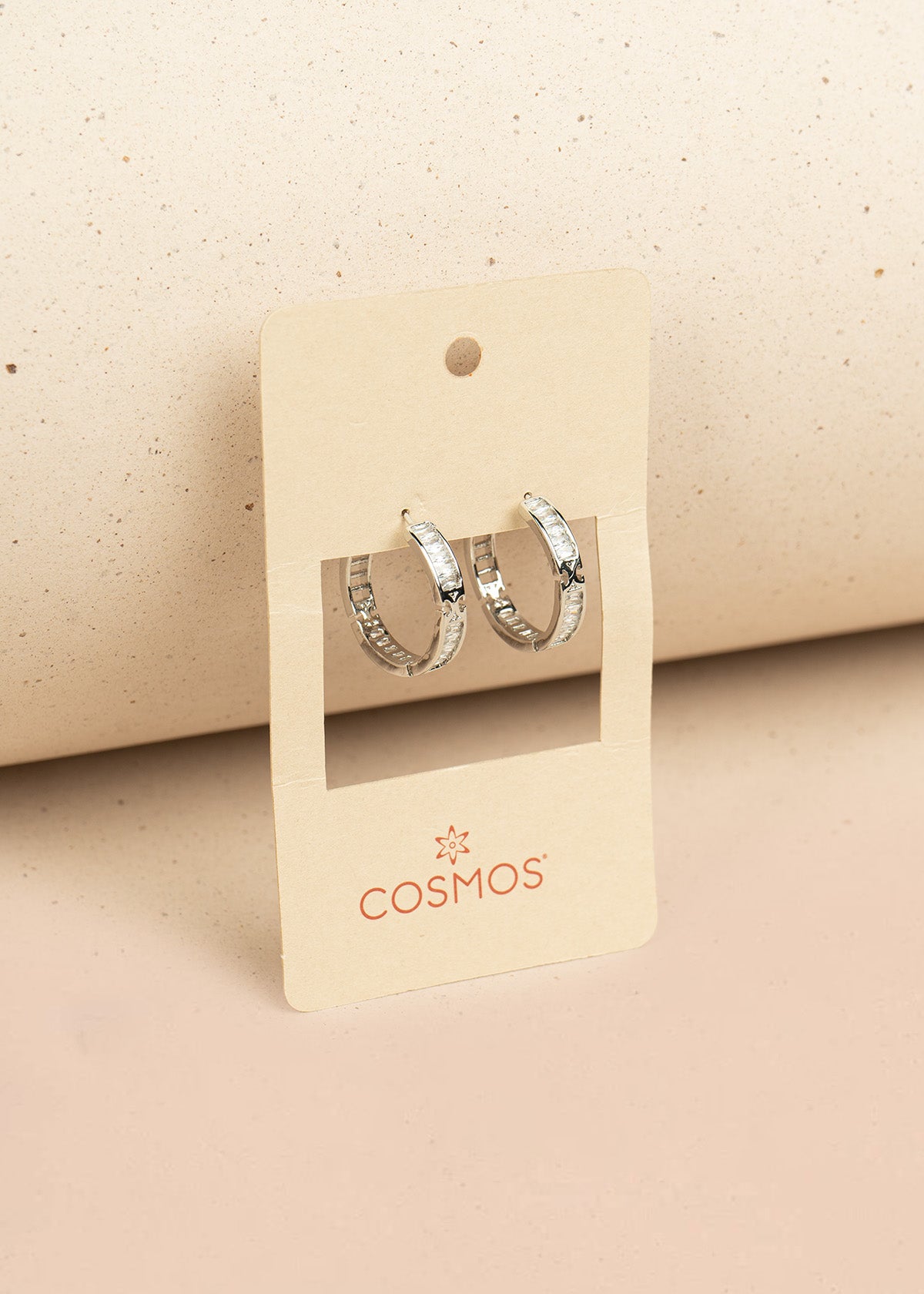 Aretes color plata 106364