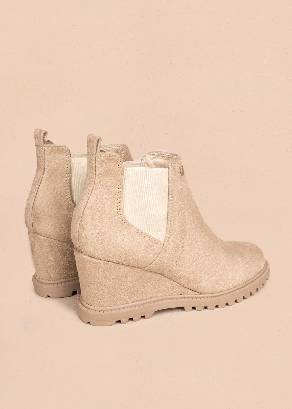 Botines color arena 106454