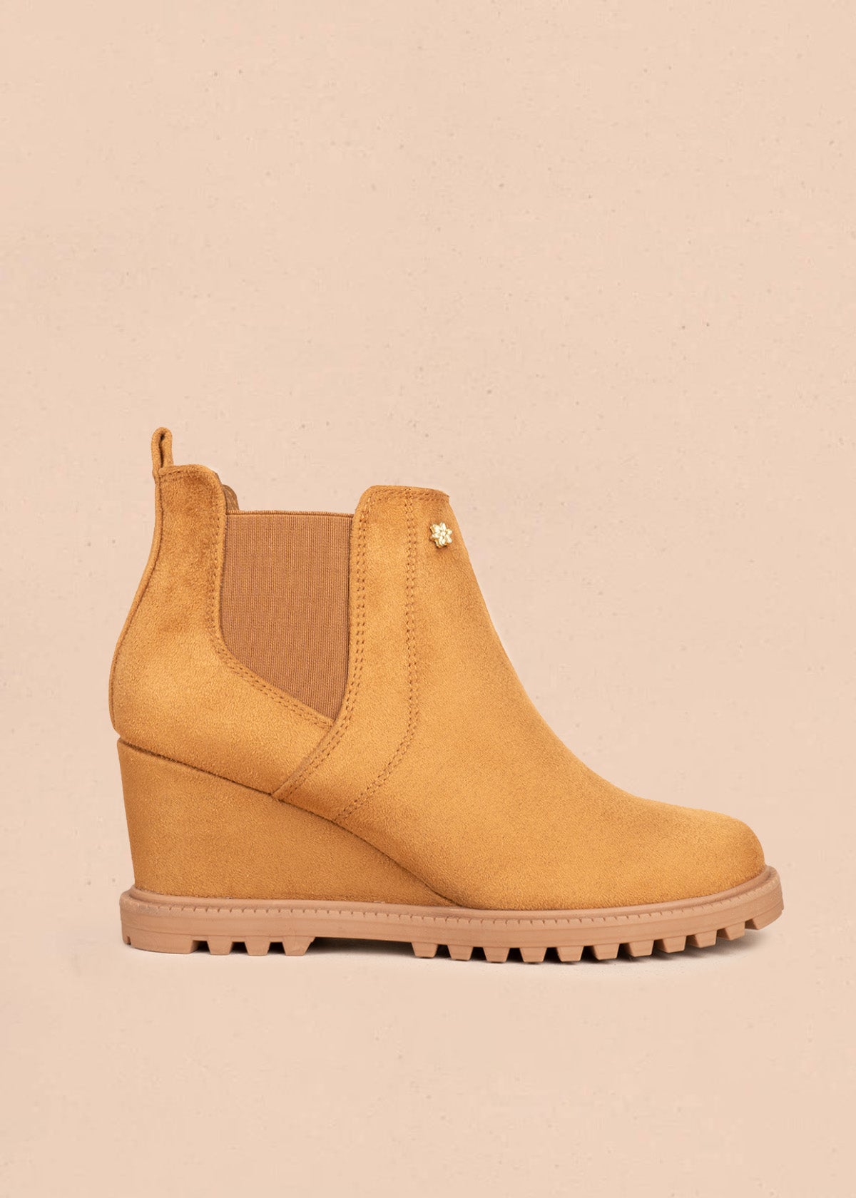 Botines color miel  106454
