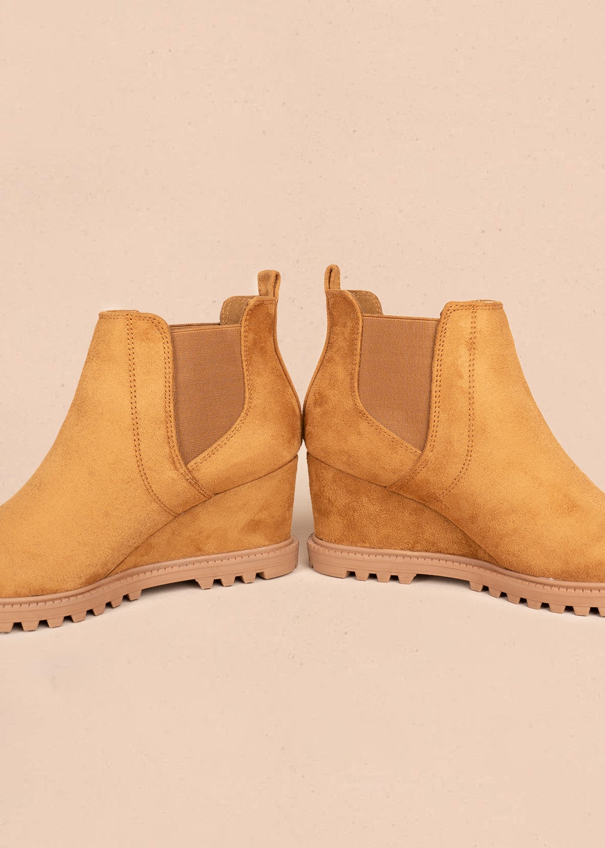 Botines color miel  106454