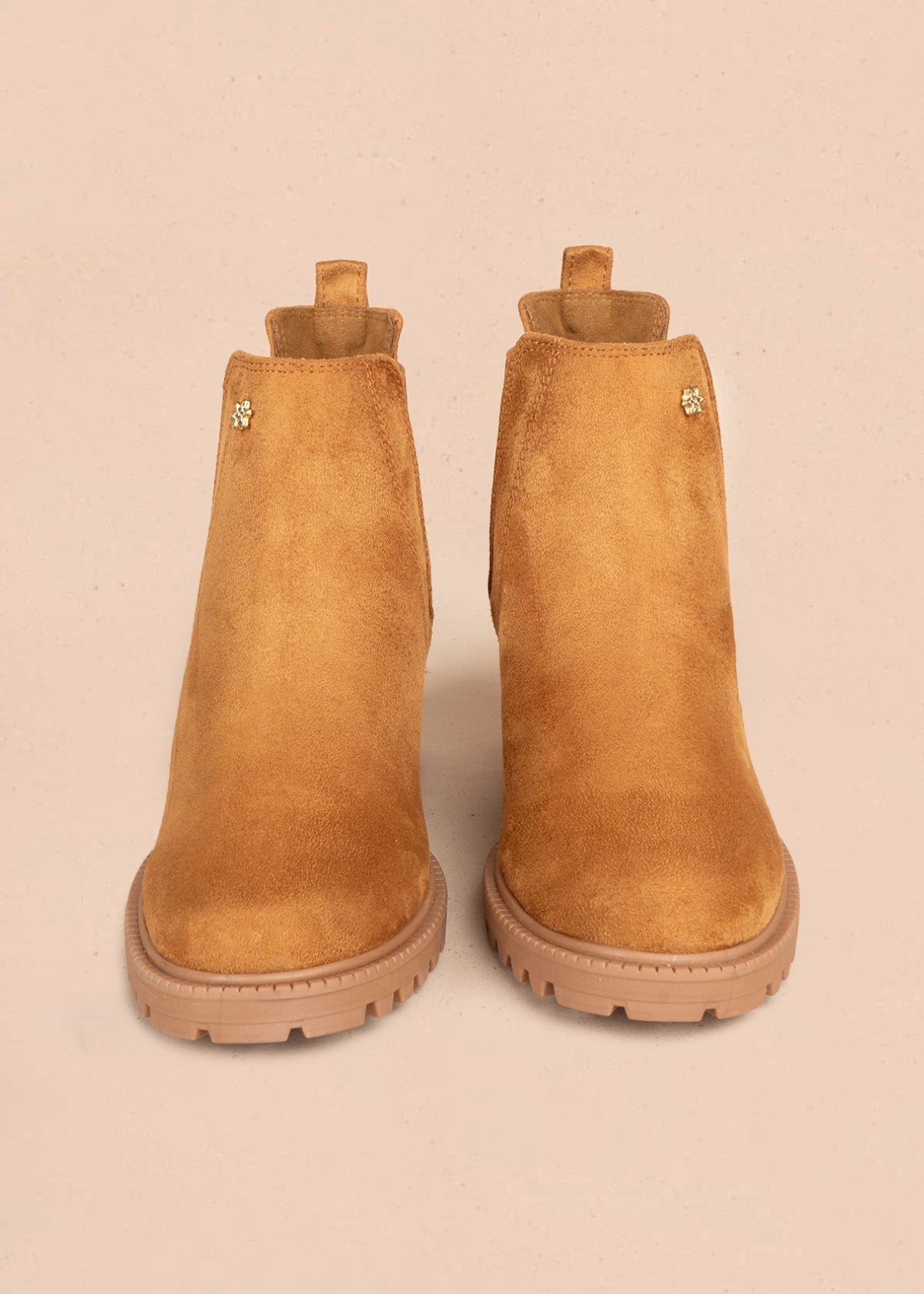 Botines color miel  106454