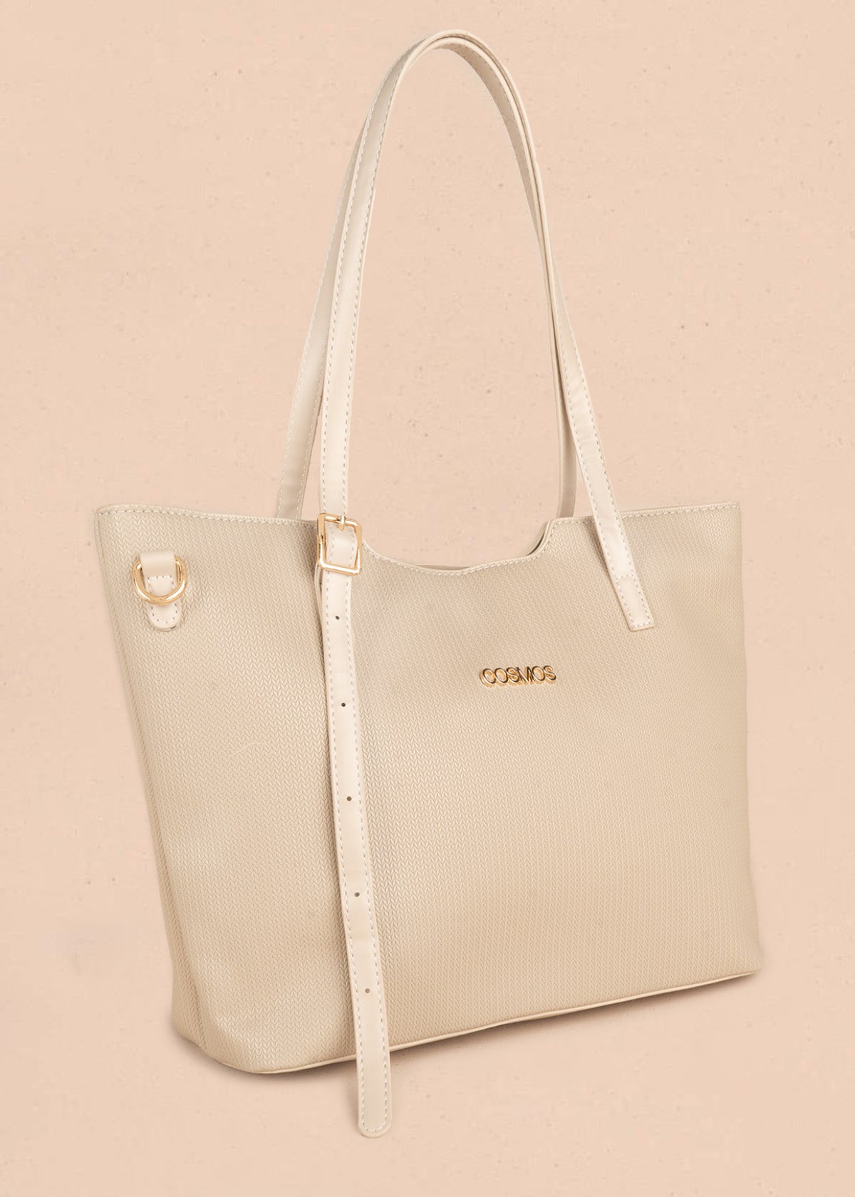 SHOPPING EN SINTETICO BEIGE 106785