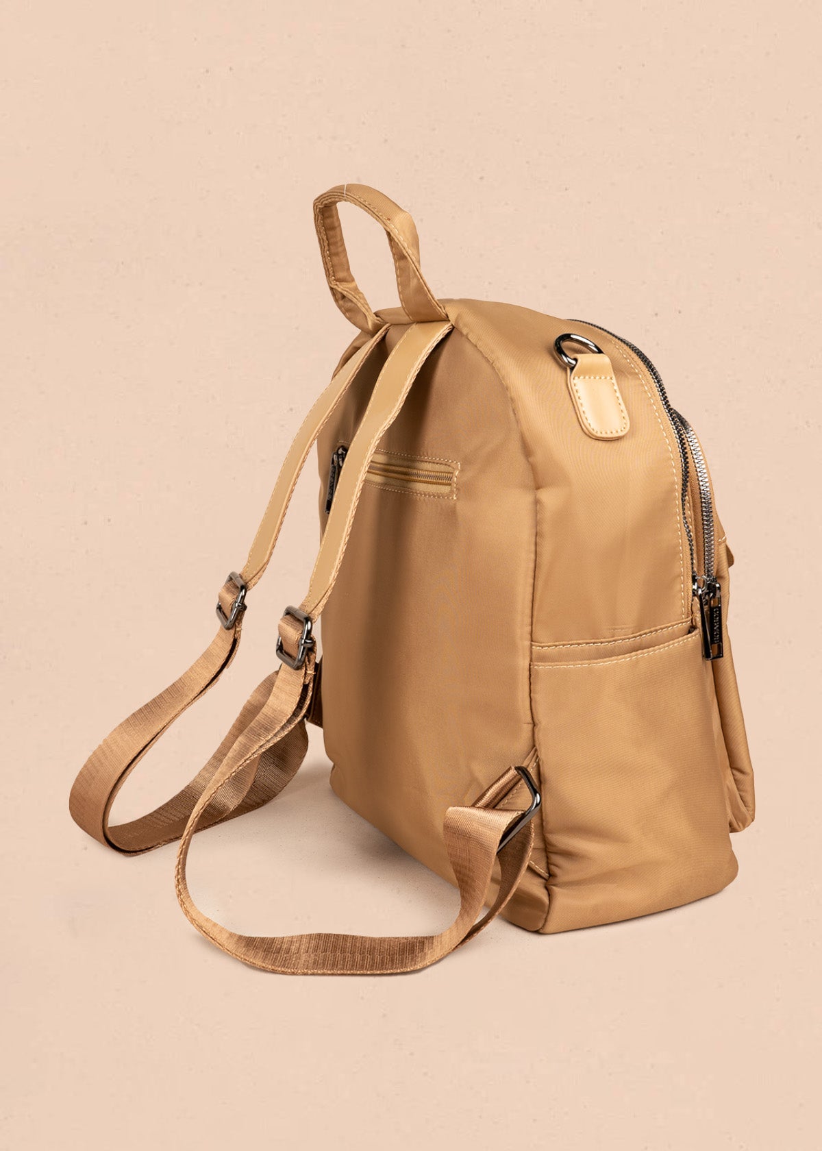 Morral en textil color caqui 106793