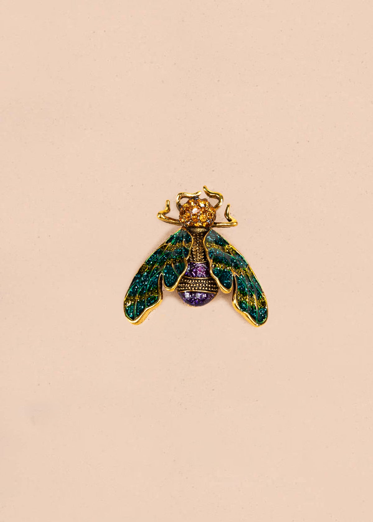 Prendedor de mosca color verde 106821