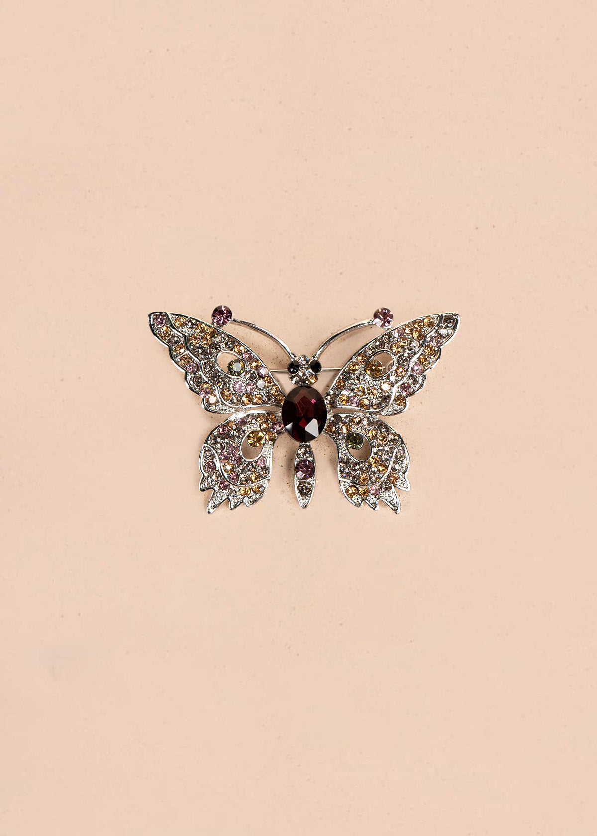 Prendedor de mariposa color único 106831