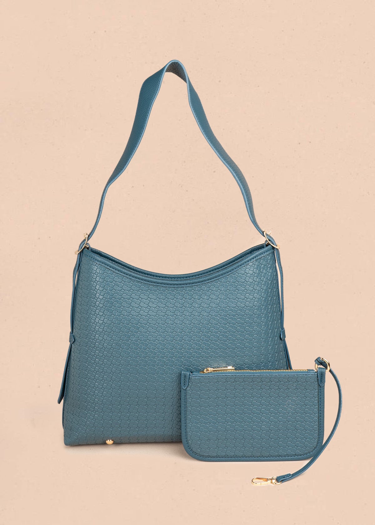 SHOPPING + COSMETIQUETA EN SINTETICO AZUL 106844