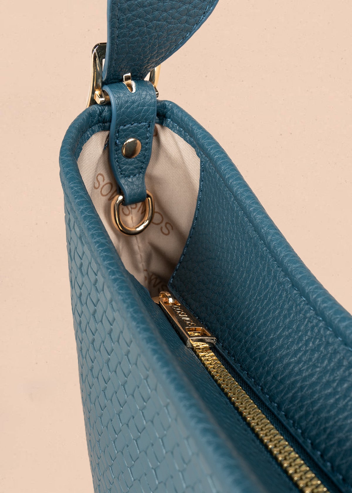 SHOPPING + COSMETIQUETA EN SINTETICO AZUL 106844