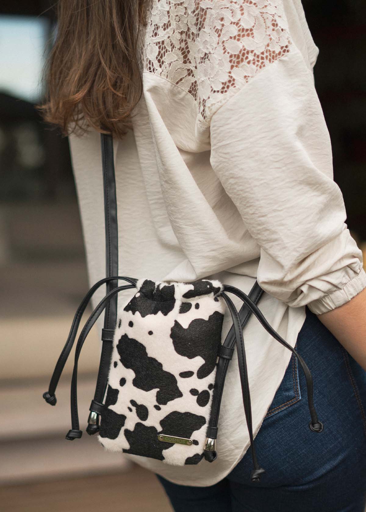 Bolso manos libres color animal print 106964