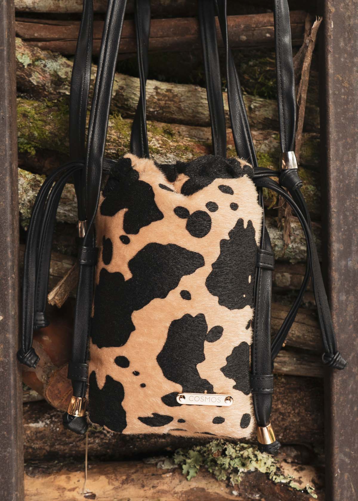 Bolso manos libres color café 106964