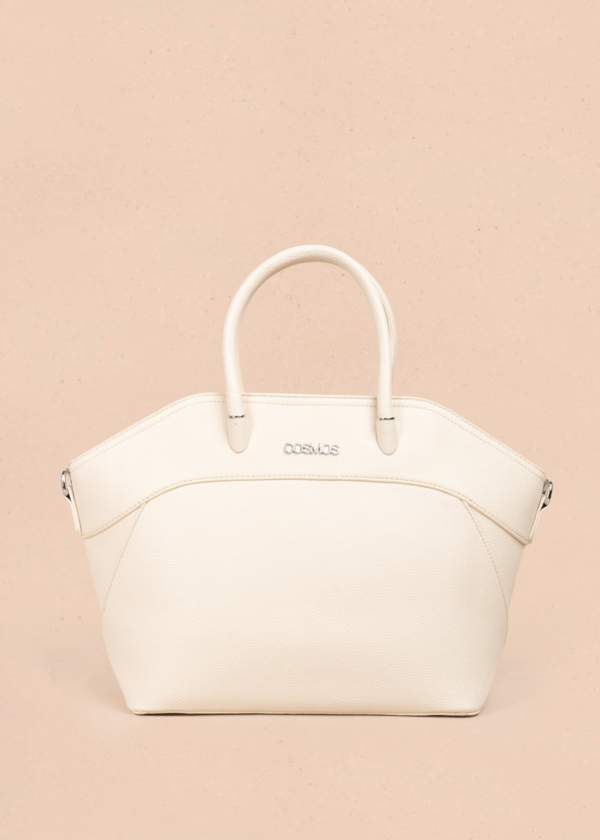 Bolso shopping color talco 106976