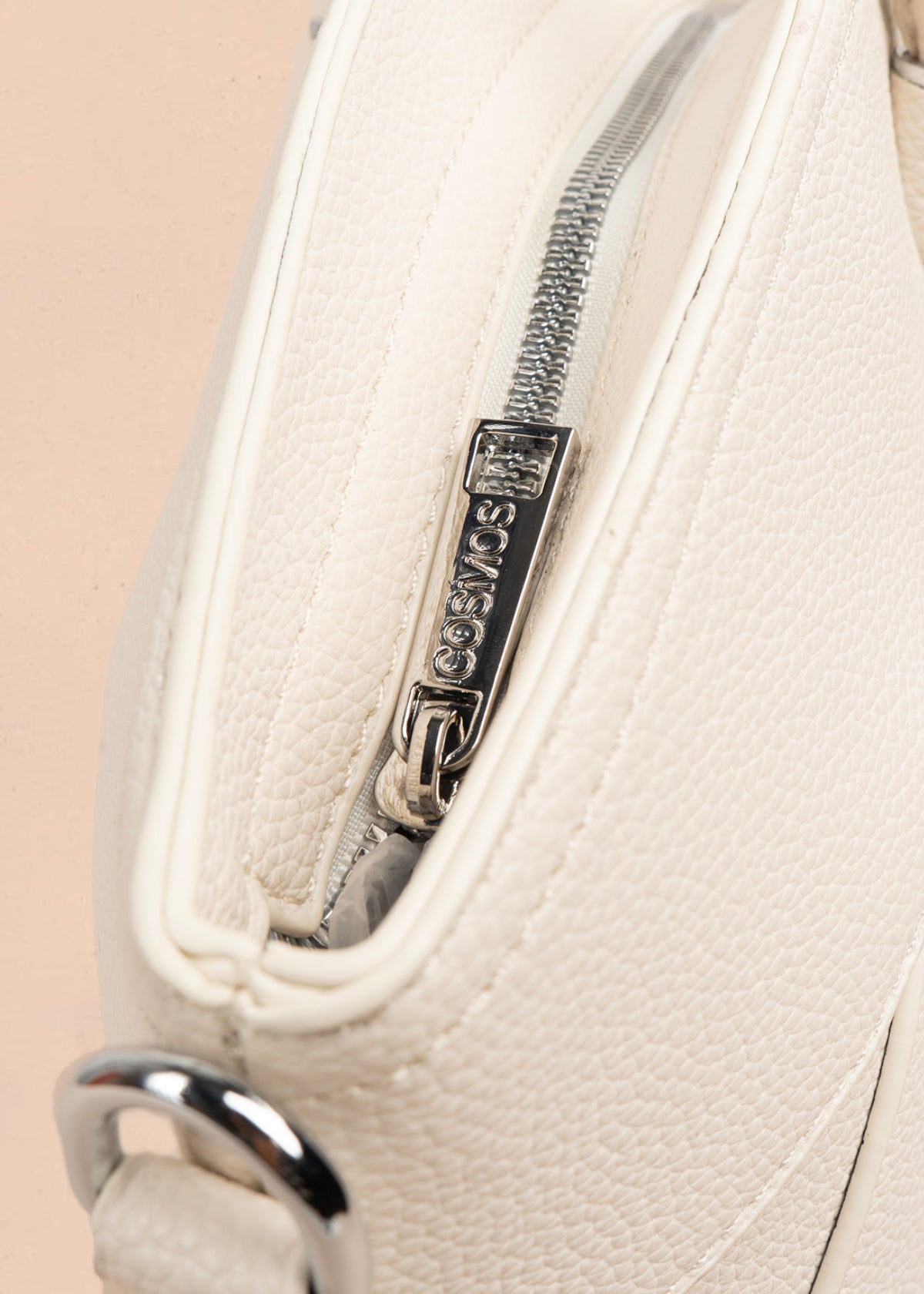 Bolso shopping color talco 106976