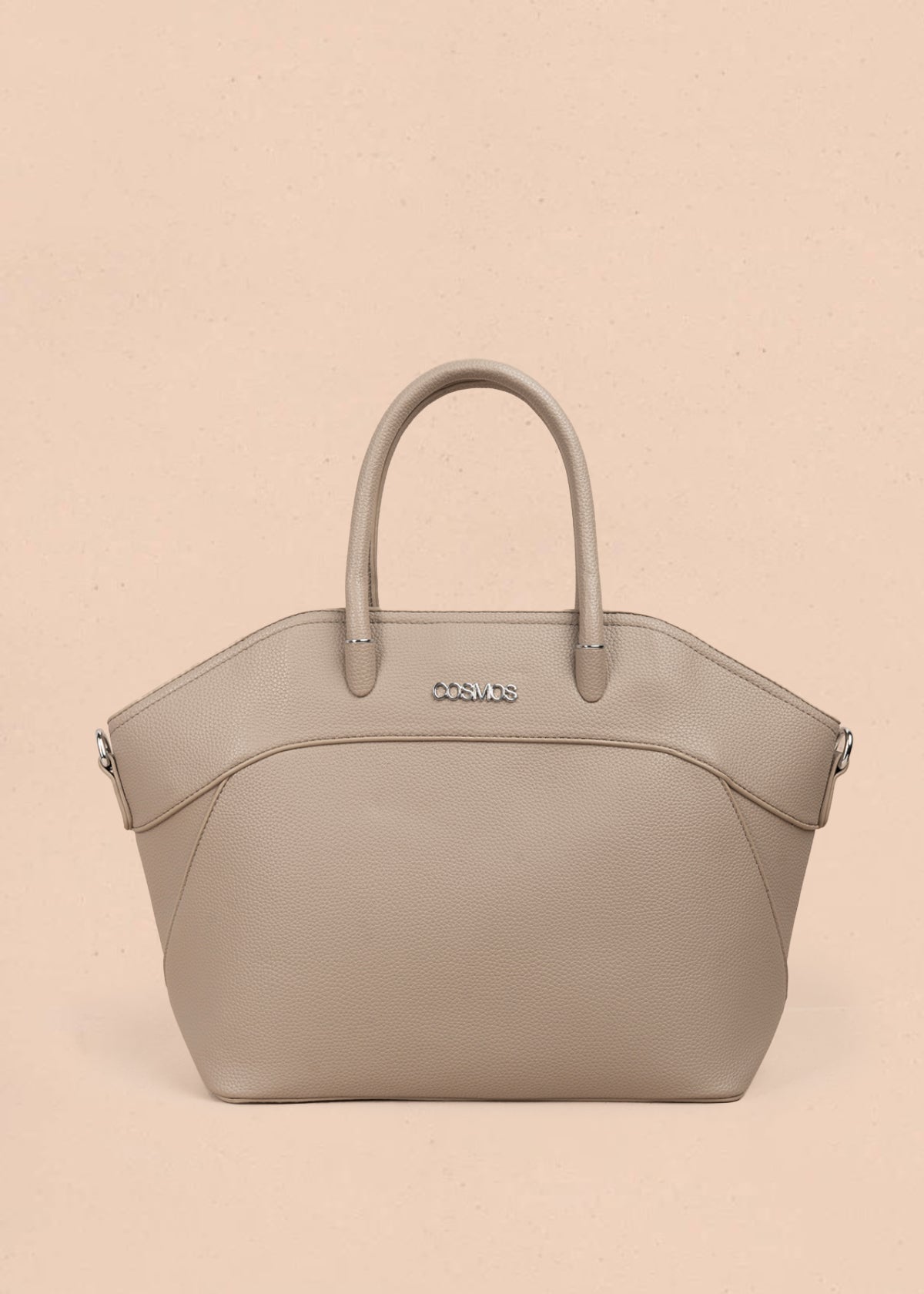 Bolso shopping color taupe 106976