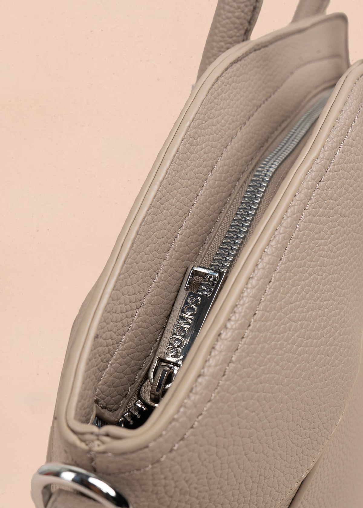Bolso shopping color taupe 106976