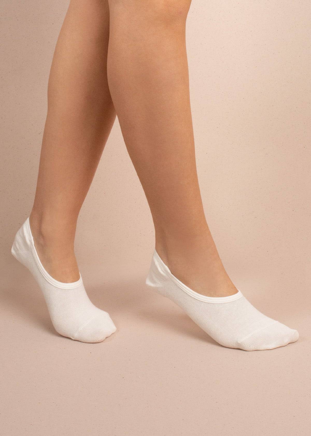 Medias baleta color beige