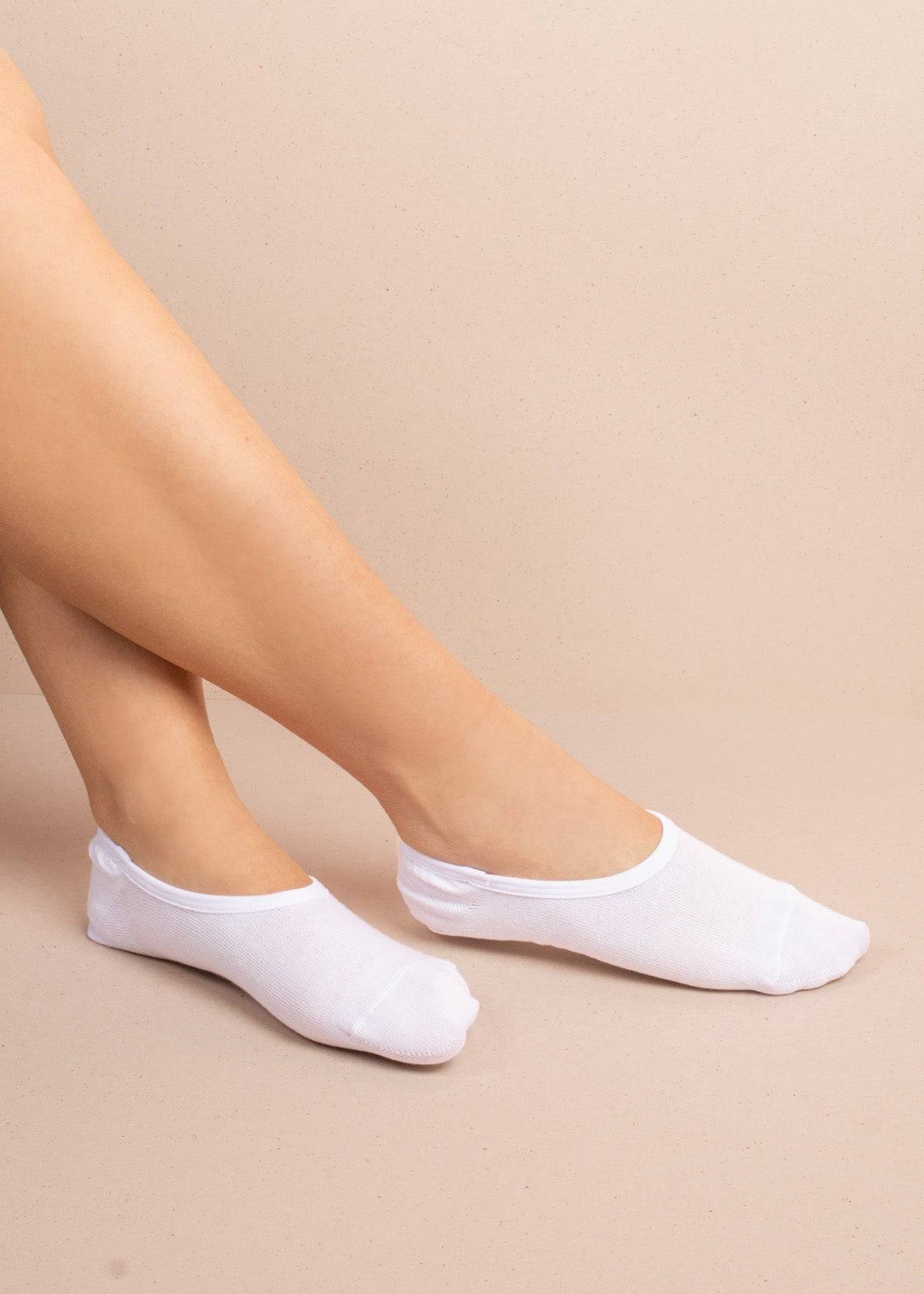 Medias baleta color blanco