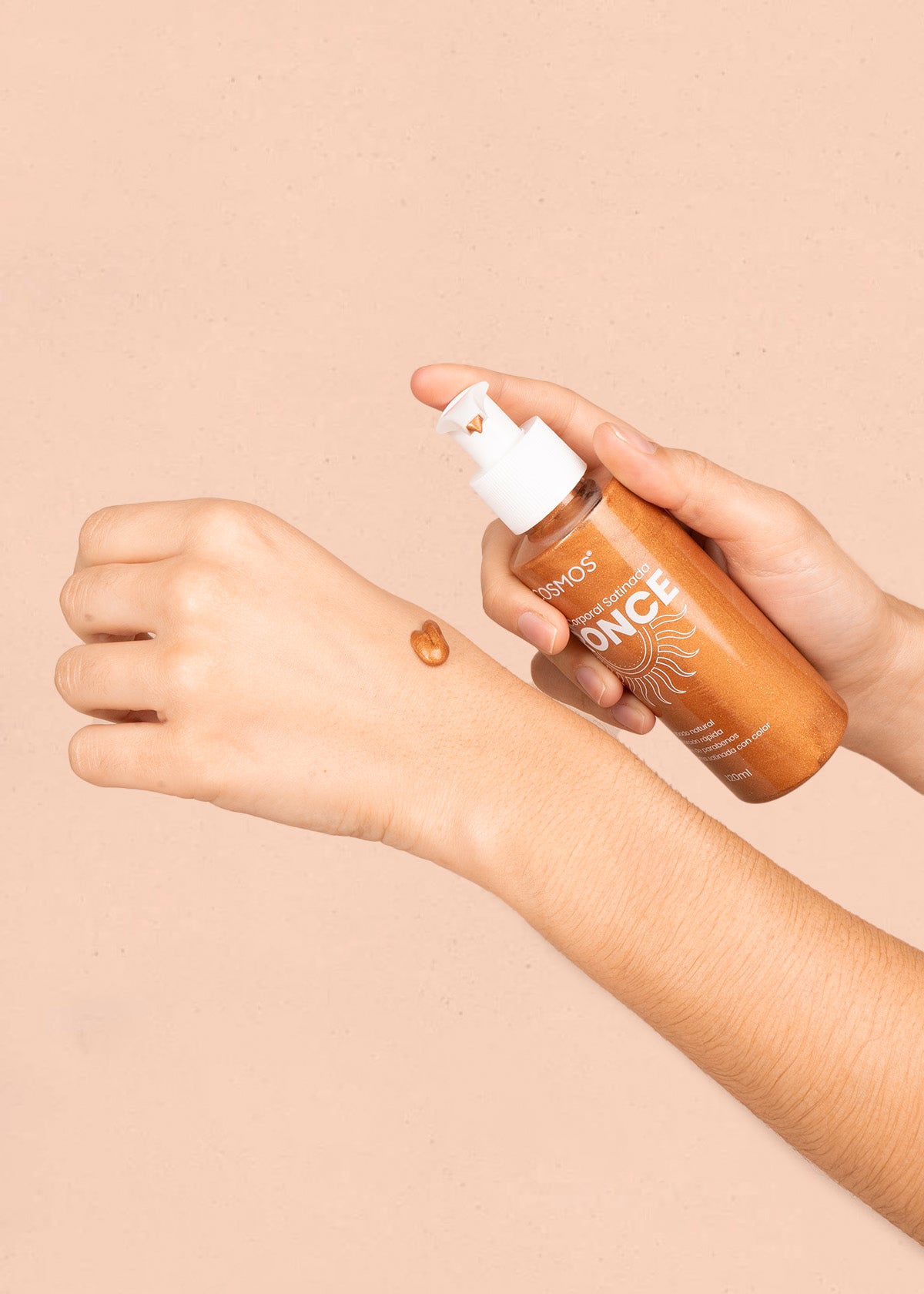 Crema bronceadora tono dorado satinado 120ml 106721
